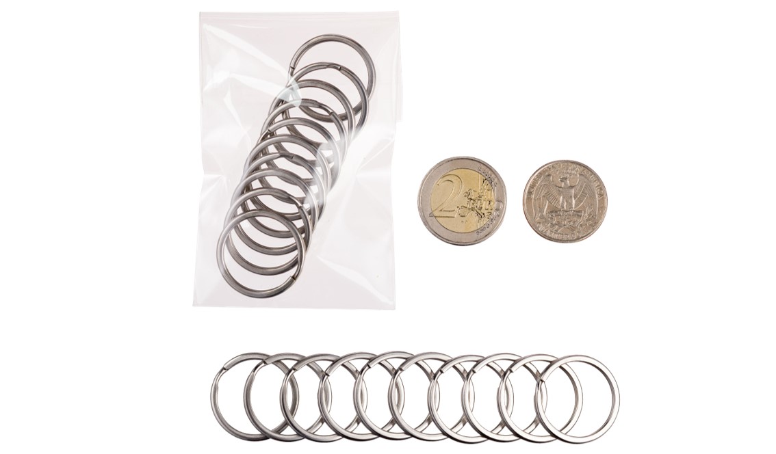 20 mm ID split ring (flat wire tip)